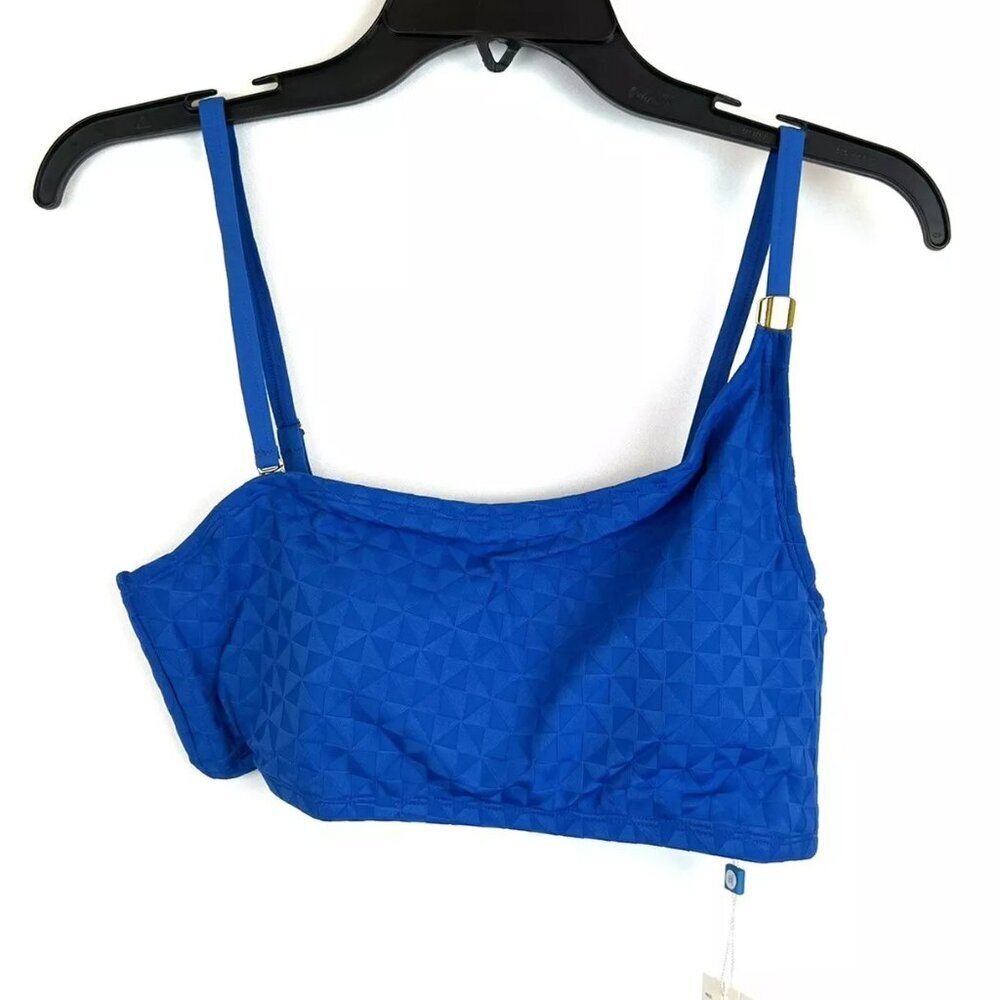 Bleu Rod Beattie Women’s Blue Padded Bikini Top Size 14